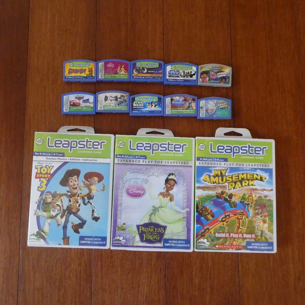 Leapfrog leapster game cards